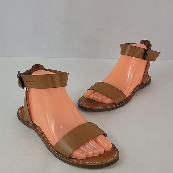 Madewell The Boardwalk Ankle Strap Women's Sandals - Picture 3 of 12
